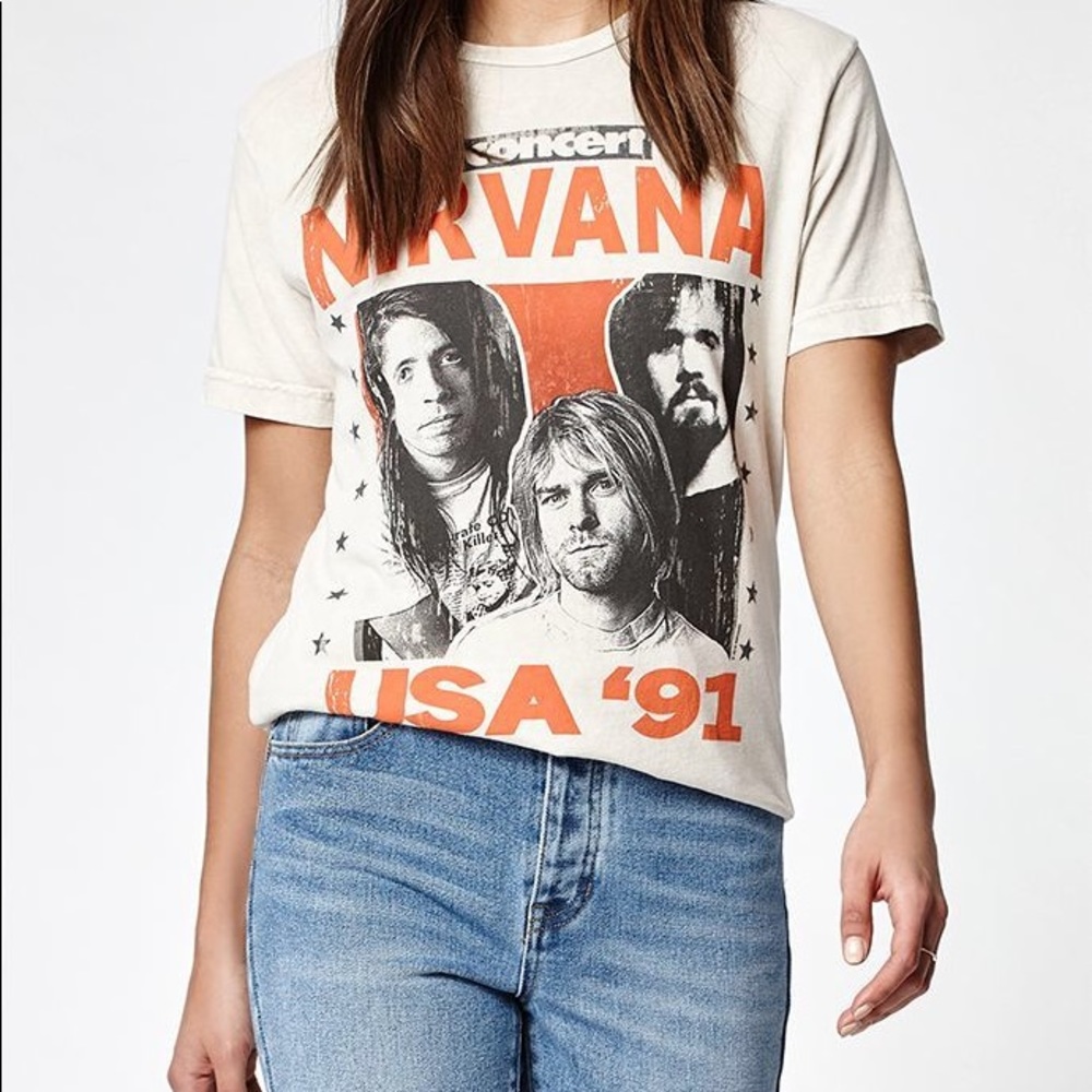 Pacsun nirvana shirt